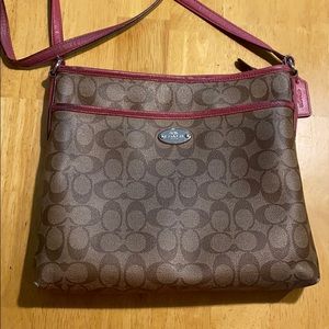 Coach authentic cross body
